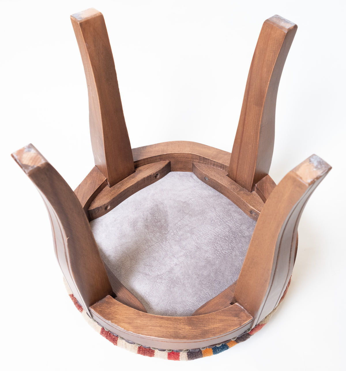 Kilim Ottoman Chair – P50001