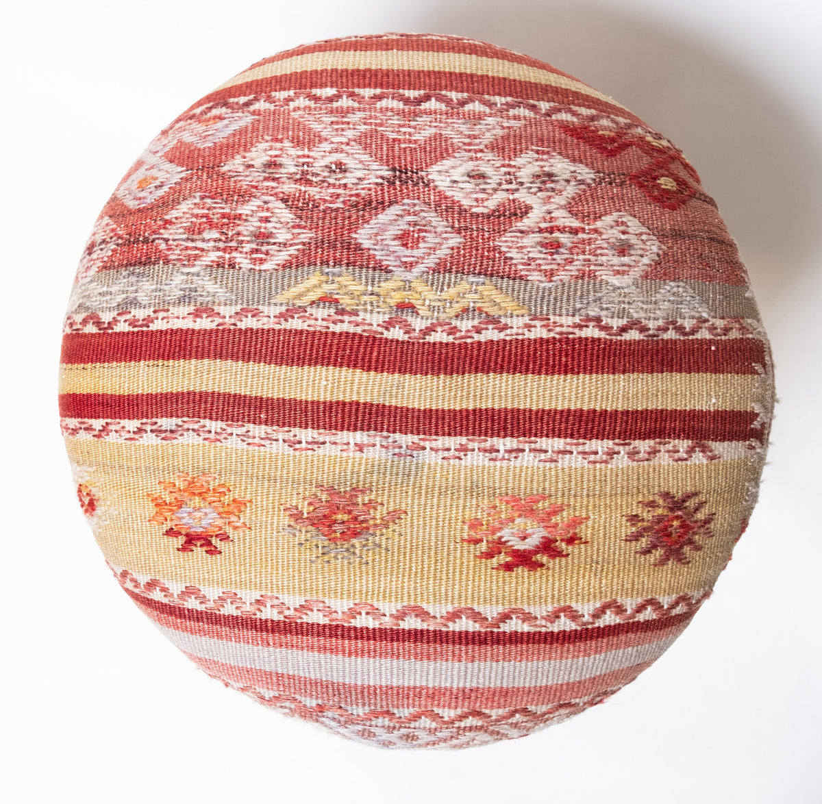 Kilim Ottoman Chair – P50043