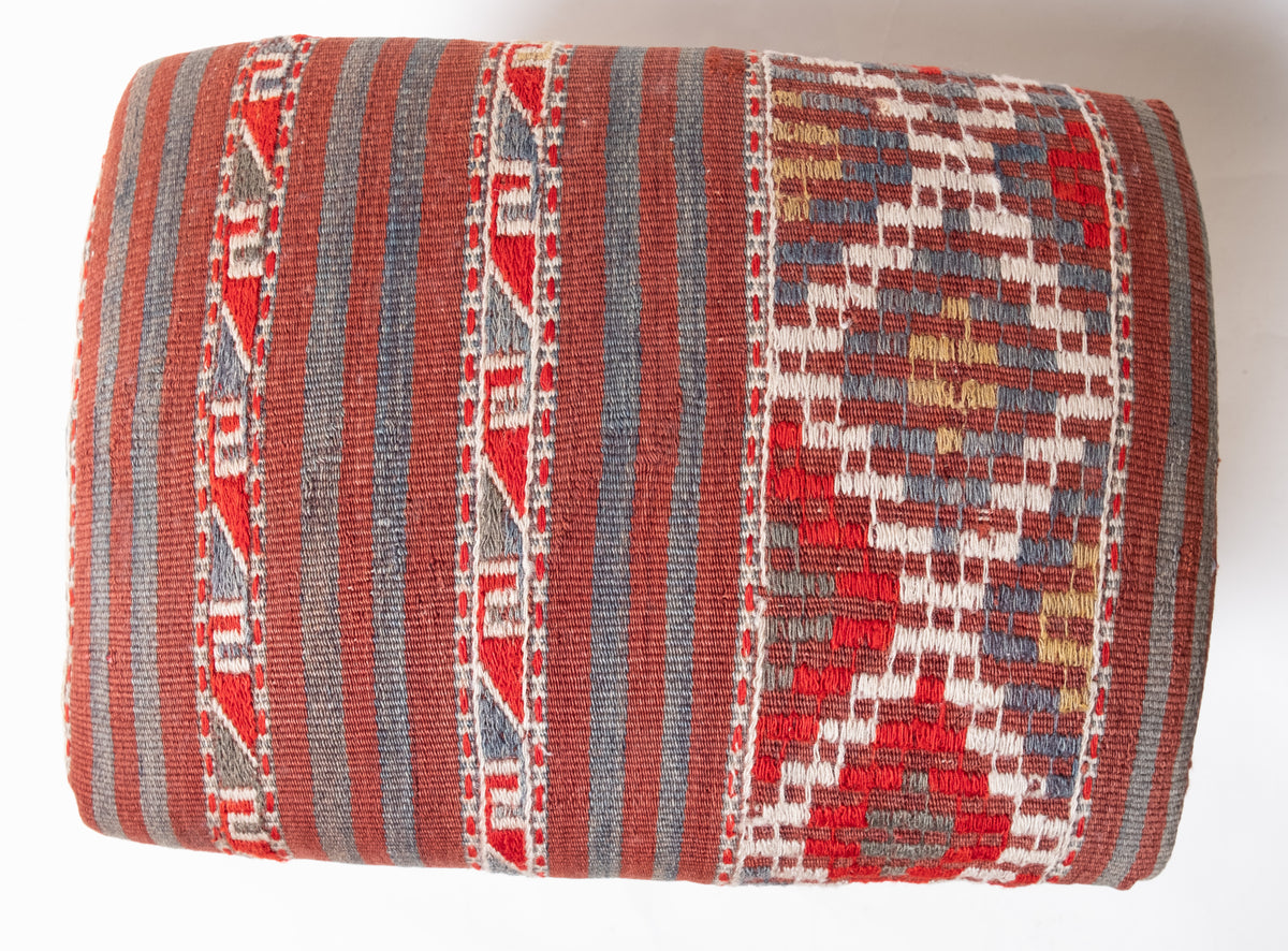 Kilim Ottoman Chair – P50048