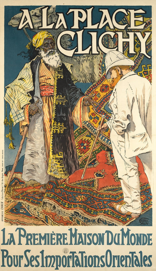 Exploring the Captivating World of Carpets and Rugs Exhibitions: Unveiling the Orientalist Posters of the 1900s