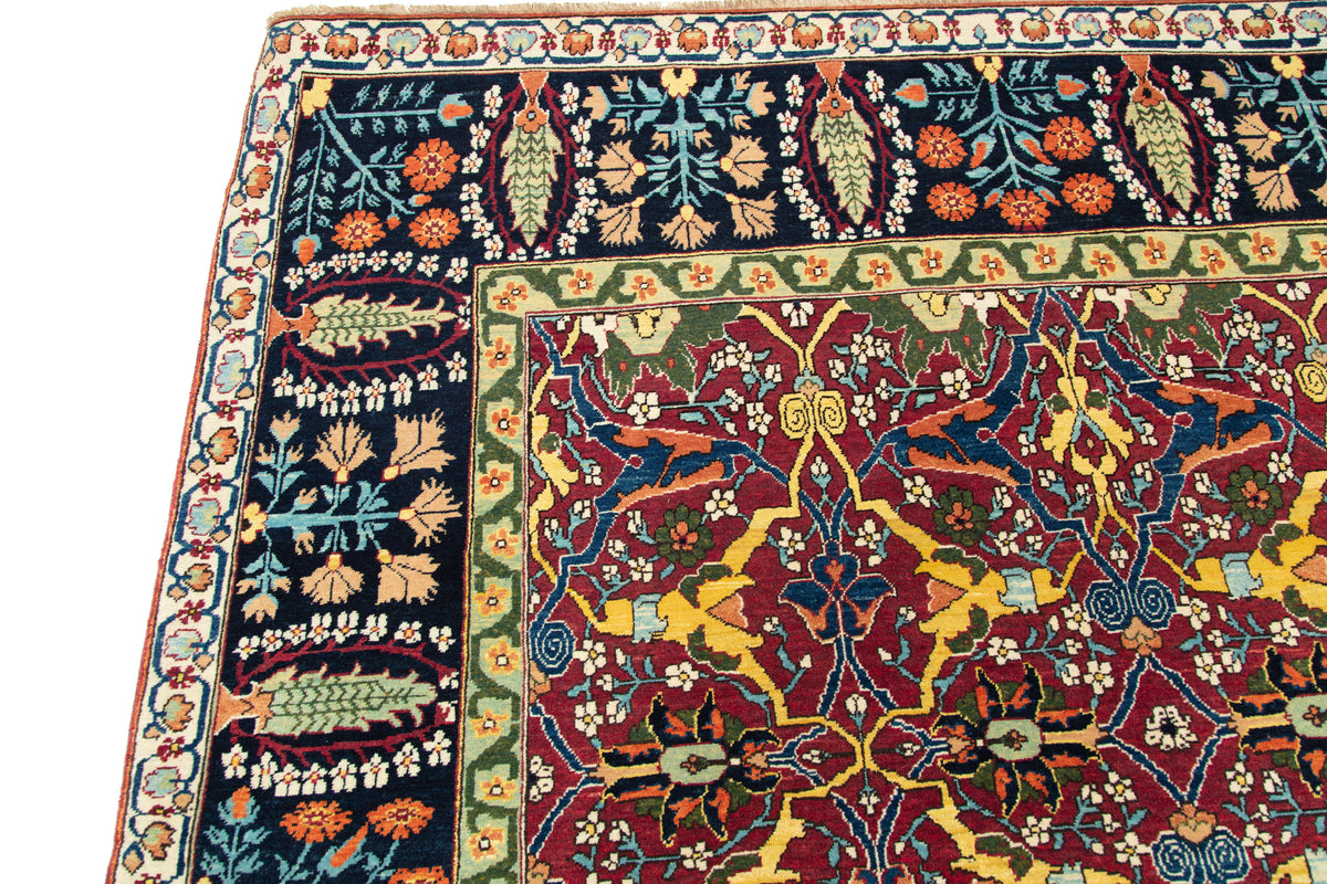 Kerman Vase Technique Arabesque Carpet