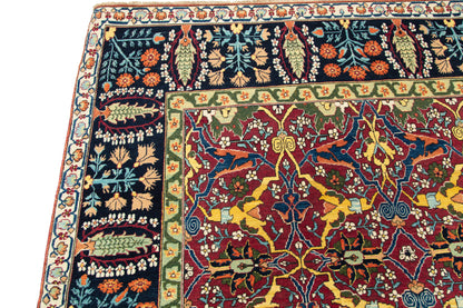 Kerman Vase Technique Arabesque Carpet
