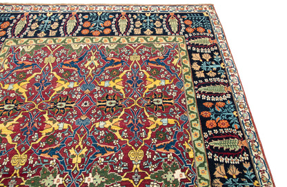 Kerman Vase Technique Arabesque Carpet