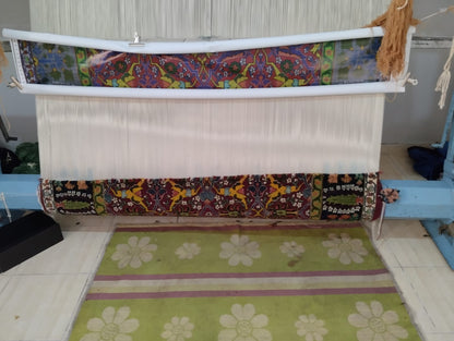 Kerman Vase Technique Arabesque Carpet