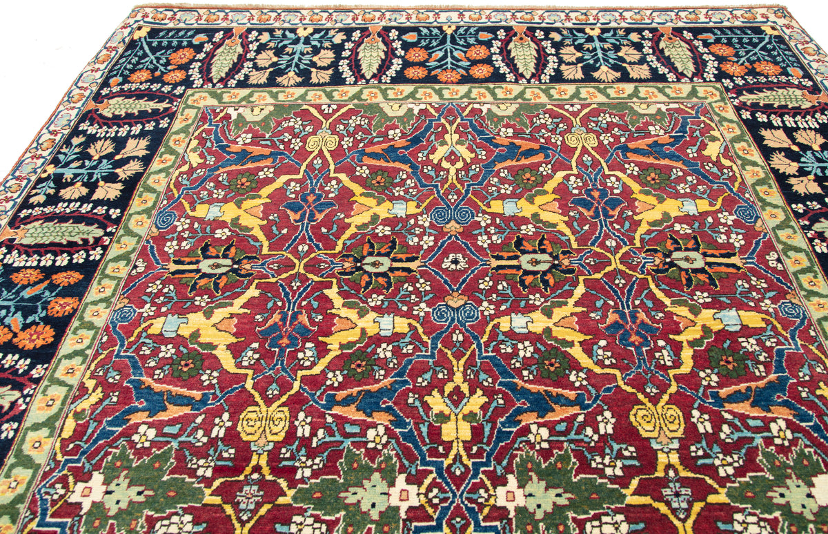 Kerman Vase Technique Arabesque Carpet