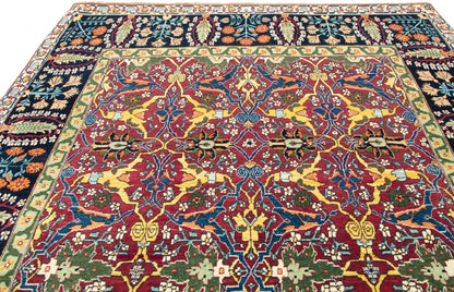 Kerman Vase Technique Arabesque Carpet