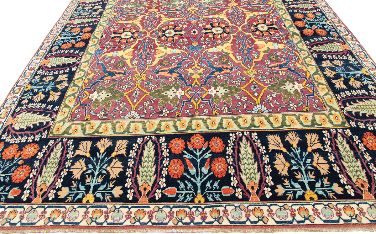 Kerman Vase Technique Arabesque Carpet