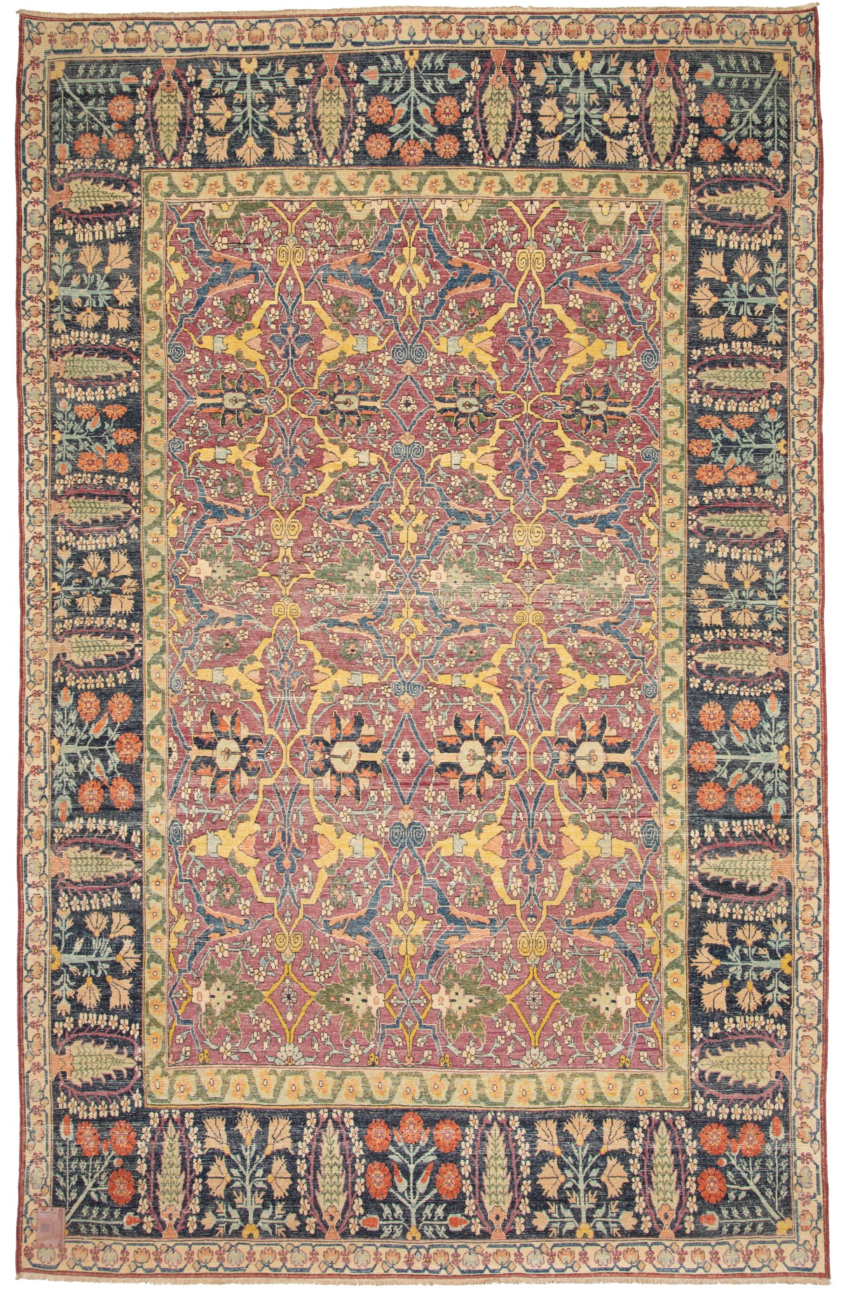 Kerman Vase Technique Arabesque Carpet