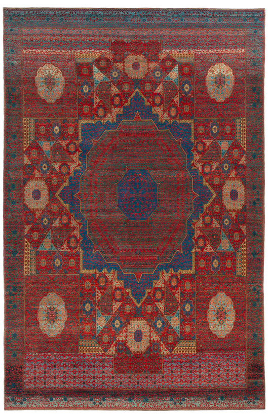 Mamluk Rug with Central Star