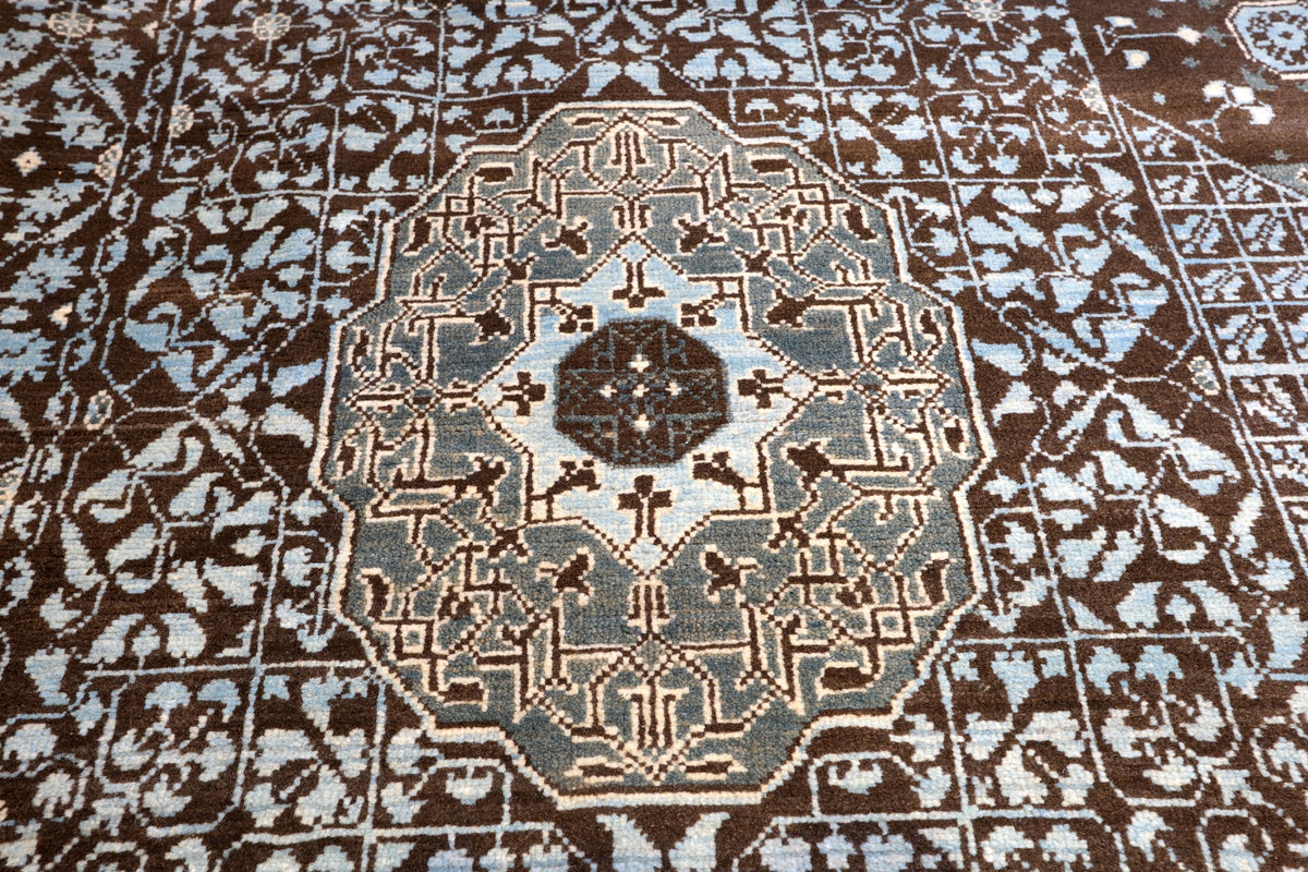 Oversized Mamluk Revival Carpet with Central Octagonal Medallion