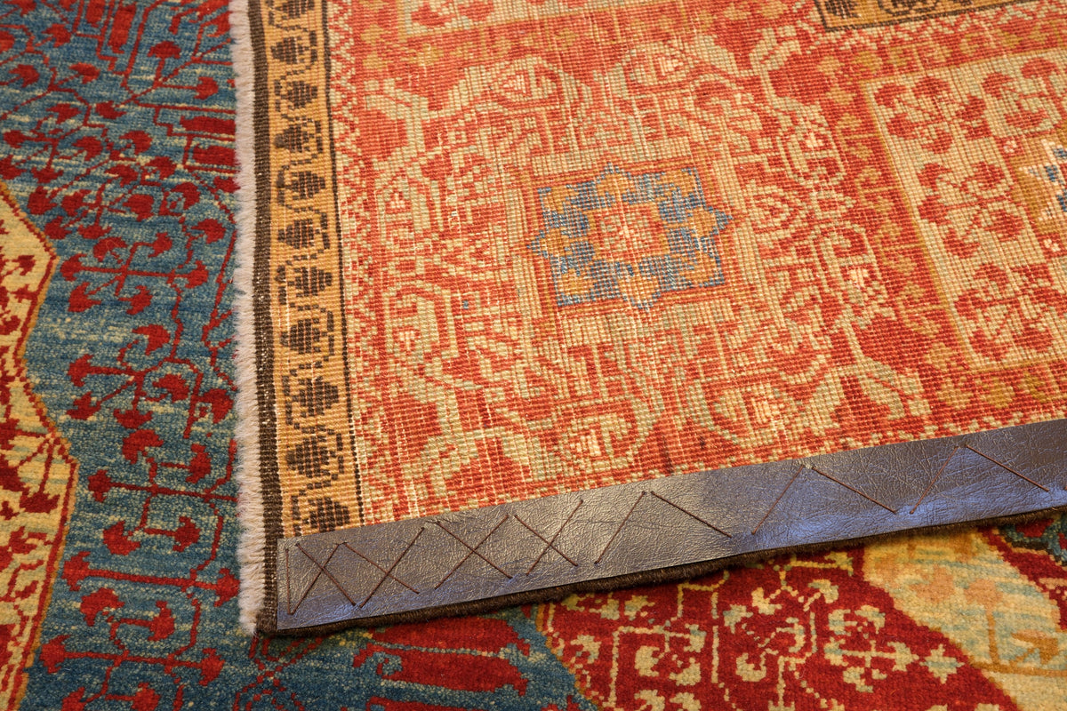 Grand Mamluk Revival Carpet with Twin Medallions