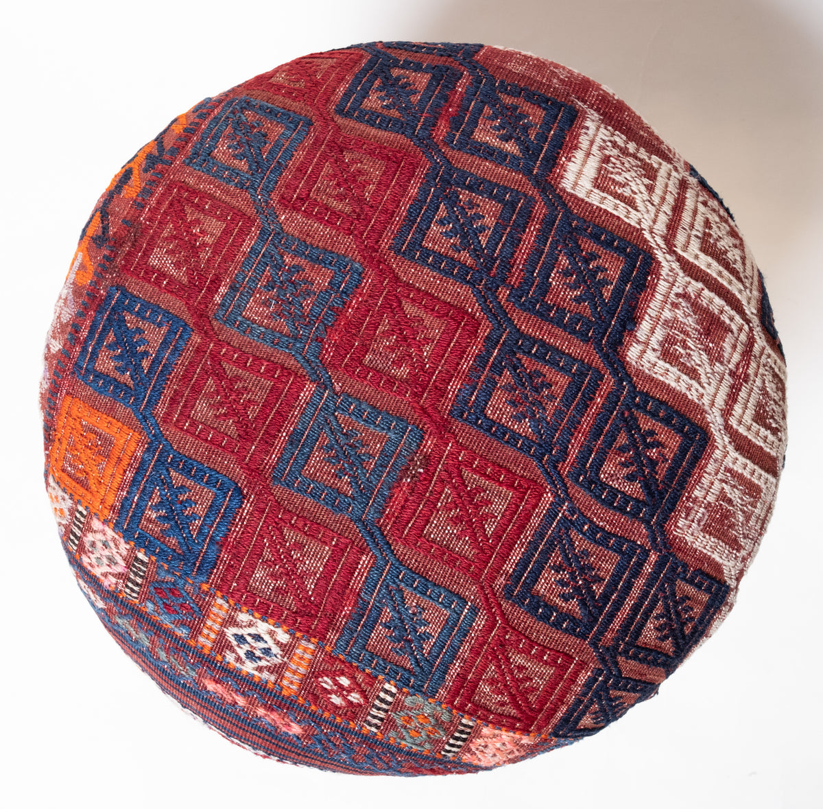 Kilim Ottoman Chair – P50004