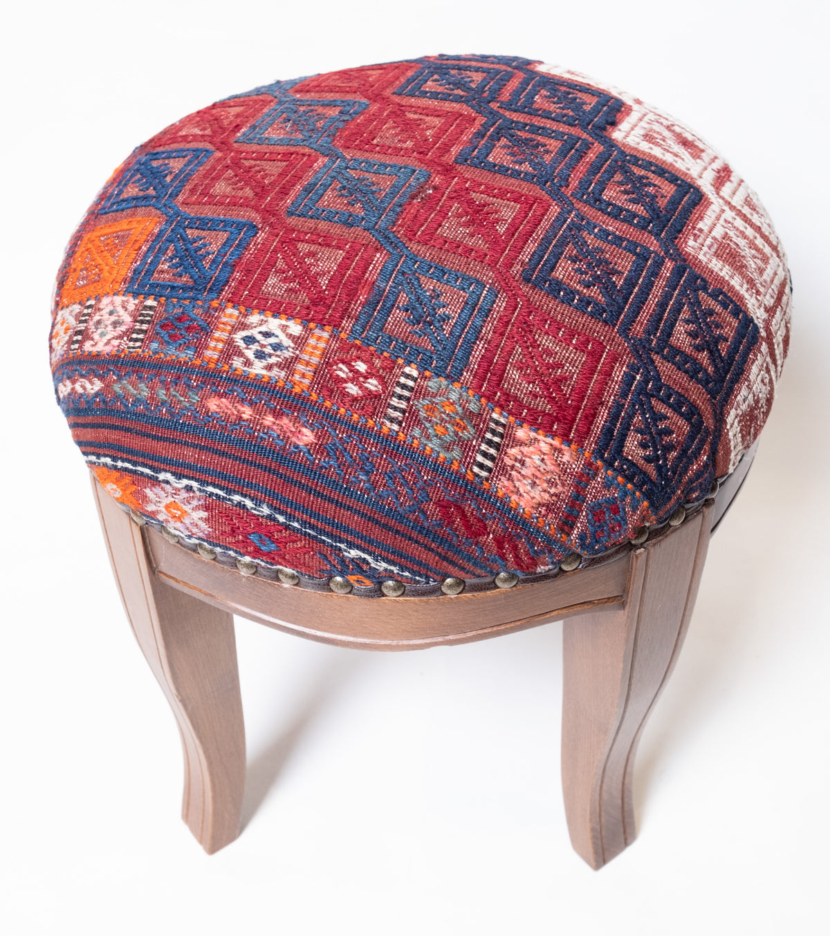Kilim Ottoman Chair – P50004