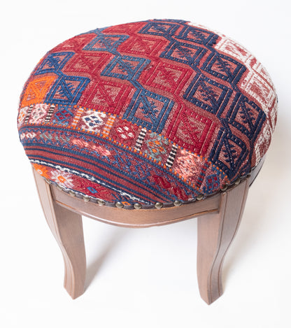 Kilim Ottoman Chair – P50004
