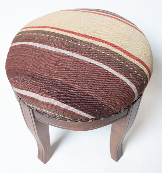 Kilim Ottoman Chair – P50007