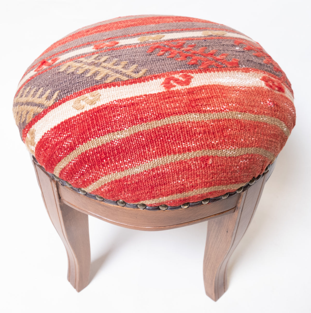 Kilim Ottoman Chair – P50046