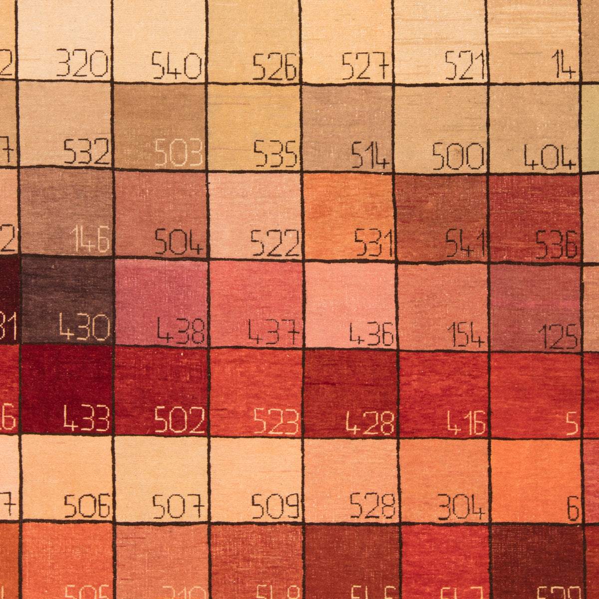 Ararat's Color Chart Carpet, Tokyo 2018