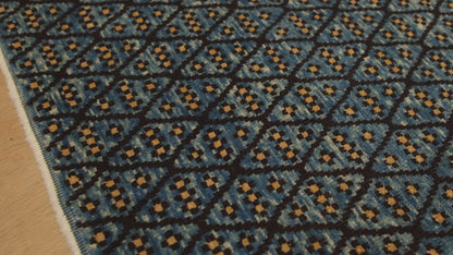 Diamond and Flowers Wagireh Rug
