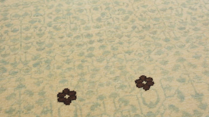 Mamluk Modern Rug with Leaf Lattice Design