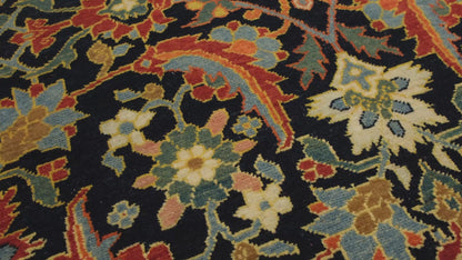 Fish Surrounding Lotuses Rug