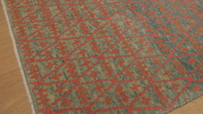 Diamond and Flowers Wagireh Rug