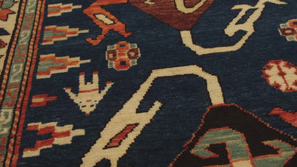 Rug with a Swastika Design
