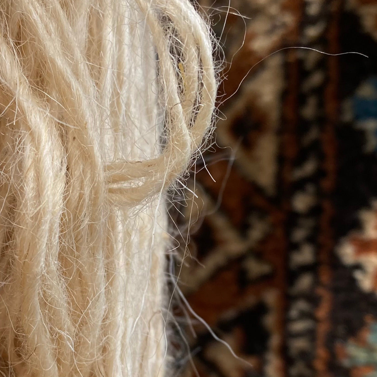Undyed wool yarn, Ararat Studios